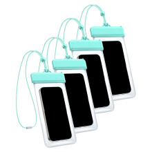Lot de 4 protections de téléphone étanches et-Vert