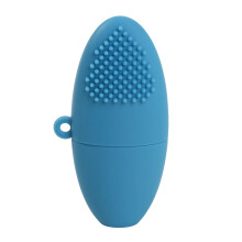 Ergonomische Nasenreinigungsbürste mit 42 mm breitem Kopf,-Blau