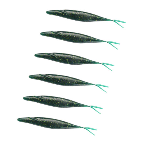 12,7 cm, 9,6 g, Simulationsköder mit V-förmigem-Dunkelgrün