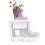 Moule en silicone de vacances festives, conception de botte de 1