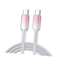 Câble de chargement 120W de 1M de Long, cordon de-TCTC Blanc