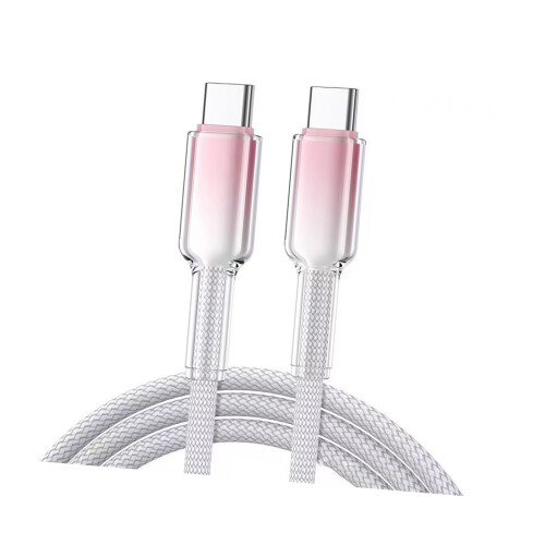 Câble de chargement 120W de 1M de Long, cordon de-TCTC Blanc