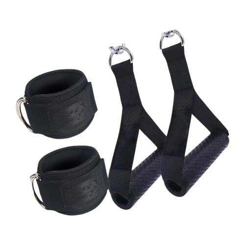 1 paire de bandes de résistance, haltères, accessoires de-3