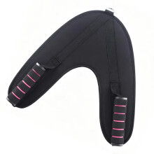 Long Triceps Pulley Rope Fitness Attachments-Foam handle pink