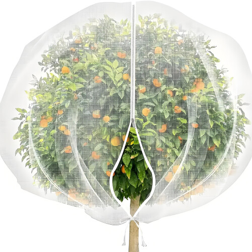 Filet respirant à fermeture éclair pour plantes,-1x1,5M