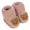 Chaussettes chaudes pour tout-petits avec Grip Dot,-Rose 1