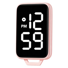 Fashionable Keychain Watch Waterproof Design Ideal For-Pink