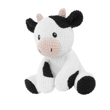Easter Rabbit Plush Toy Stuffed Toy Soothing Doll-sitting cow