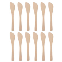 Cuchara de madera para untar mantequilla (15 unidades)