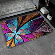Tapis de bain antidérapant en terre de diatomées 43 x 70 cm