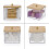 Clear acrylic cotton swab dispenser with lid 5