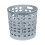 Panier à linge pliable 38 L avec poignée, gris 1