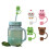 Silicone Straw Covers 0.4 in Diameter 4 or 8 pcs 1