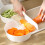 White PP Food Prep Tray 15.5 x 15.5 x 5.5 cm 1