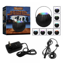 Machine à fumée d'Halloween avec lumière LED 7 couleurs