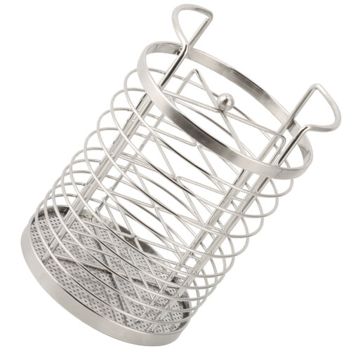 Porte-baguettes en acier inoxydable avec design multi-trous
