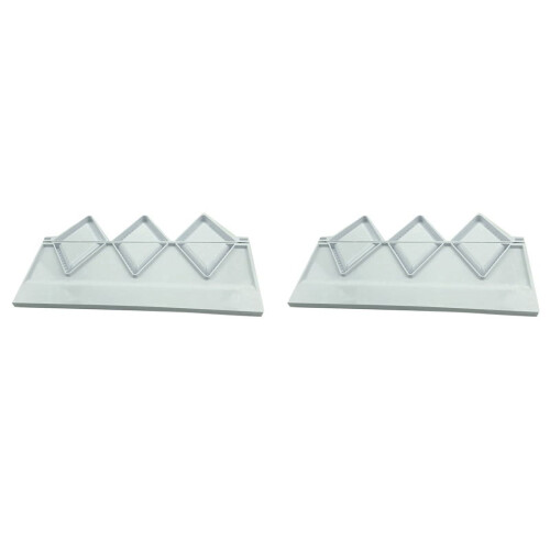 Confezione da 2 stampi per ravioli e pierogi
