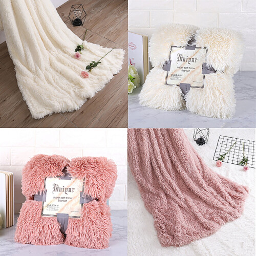 Fleece Blanket Decorative Super Soft 50x63 inches 2