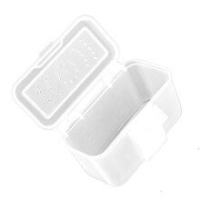 BoĂźte d'appĂąts vivants de pĂȘche, support d'appĂąts,-Blanc