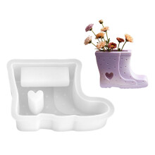 Petit moule en silicone en forme de cĆur pour ornements et