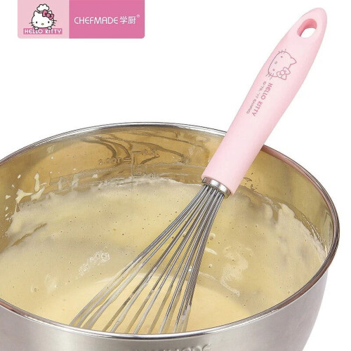 Μίξερ Hello Kitty Αυθεντικό Sanrio Anime Cinnamoroll Kawaii Χειροκίνητο Χτυπητήρι από Ανοξείδωτο 2