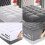 Surmatelas matelassé ajusté, 45 cm de profondeur, blanc, double 3