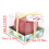 Christmas votive holders set for scented pillar candles, 4