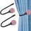 Yoone rhinestone curtain tieback pair 5