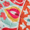 JML dynesett queen size vendbart 3-delt turkis mandarin 5