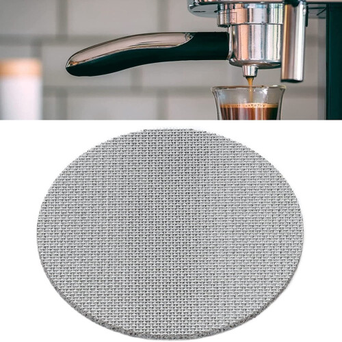 Filtre à café réutilisable en acier inoxydable de 58 mm. 2