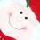 Christmas chair covers red non-woven 2 pcs 3