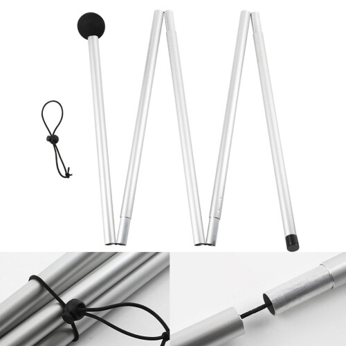 Beach canopy pole foldable 6.6 ft 1
