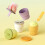 Yakbaofuo Kuchenform- und Eisbehälter-Set, wiederverwendbar 4