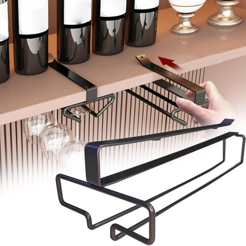 Support à verres à pied sous meuble (lot de 4) 1