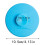 Couvercle de siphon de sol en silicone avec bouchon (4 pièces, bleu) 3