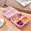 Boîte à lunch Bento avec séparateurs étanches (2 pièces) 4