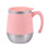 Caneca térmica Tropical Leaf rosa 500ml 2