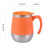 Caneca térmica Tropical Leaf rosa 500ml 3
