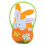Sac cadeau Saint-Valentin motif lapin (1 pièce) 2