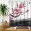Cherry Blossom Shower Curtain Polyester 72x84 Inch 2