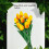 Blue Artificial Tulips 13in PU 10-Piece Bouquet 5