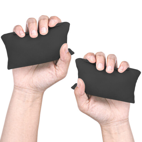 Oreiller ergonomique Miniature en microfibre pour les-Noir
