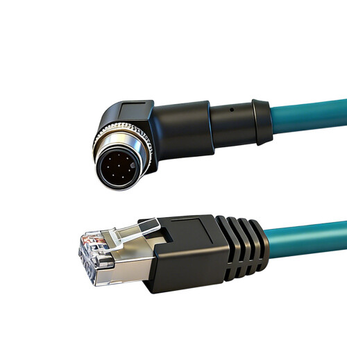 Connecteur de codage 8 broches vers RJ45 8 broches,-5 mètres