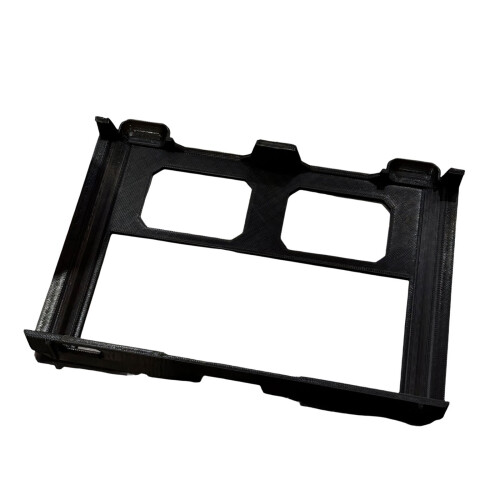 Ergonomische Griffschale auf der Rückseite mit-Schwarz
