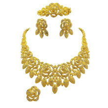 Mooie bruidssieradenset ketting met oorbellen van-Sectie 3