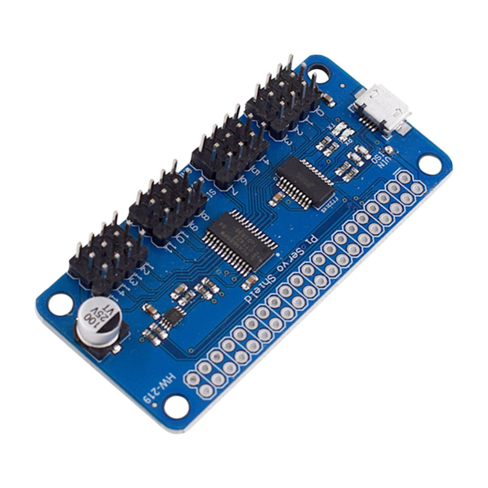 16 Way 12-Bit I2c Interfaces Pwm Servo Motor Controller Board 7751001423086