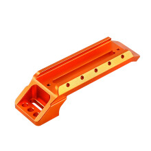 Aangepaste 60 graden zoekerscoopbeugel, gleuftype-Oranje