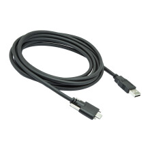 USB naar Type C-kabel met schroefbevestiging-1 meter