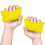 Oreiller de renforcement de poignée de voyage Miniature, 2-Jaune 1