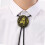 Modern Men’S Function Necklace Nylon Bolo Tie With Intricate-G 1